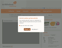 Tablet Screenshot of graafschapbibliotheken.nl